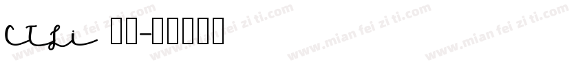 CTLi 字体字体转换